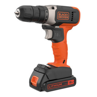 Купити Дриль-шурупокрут акумуляторний BLACK+DECKER BCD001C1. Офіційний магазин Toolmaster Україна. Фірмовий інструмент та обладнання, офіційна гарантія