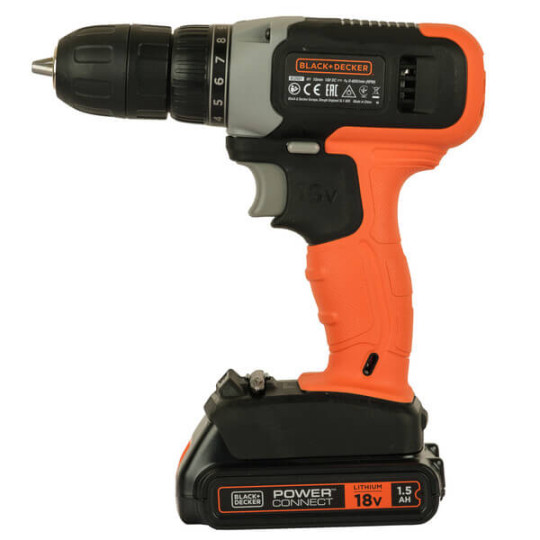 Купити Дриль-шурупокрут акумуляторний BLACK+DECKER BCD001C1. Офіційний магазин Toolmaster Україна. Фірмовий інструмент та обладнання, офіційна гарантія