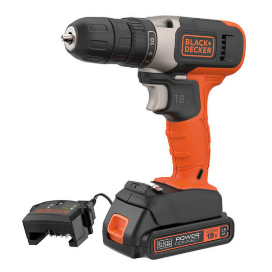 Купити Дриль-шурупокрут акумуляторний BLACK+DECKER BCD001C1. Офіційний магазин Toolmaster Україна. Фірмовий інструмент та обладнання, офіційна гарантія