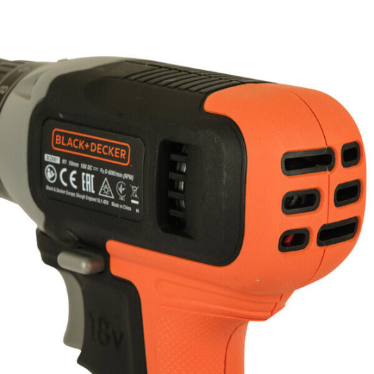 Купити Дриль-шурупокрут акумуляторний BLACK+DECKER BCD001C1. Офіційний магазин Toolmaster Україна. Фірмовий інструмент та обладнання, офіційна гарантія