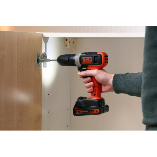 Купити Дриль-шурупокрут акумуляторний BLACK+DECKER BCD001C1. Офіційний магазин Toolmaster Україна. Фірмовий інструмент та обладнання, офіційна гарантія