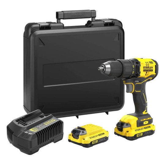 Купити Дриль-шурупокрут безщітковий акумуляторний STANLEY FATMAX SFMCD710D2K. Офіційний магазин Toolmaster Україна. Фірмовий інструмент та обладнання, офіційна гарантія