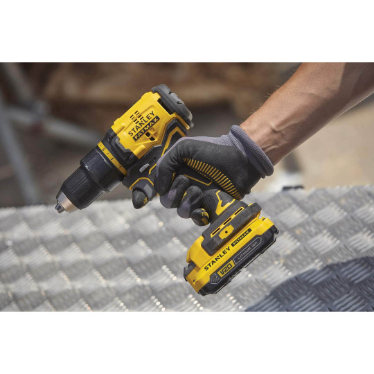 Купити Дриль-шурупокрут безщітковий акумуляторний STANLEY FATMAX SFMCD710D2K. Офіційний магазин Toolmaster Україна. Фірмовий інструмент та обладнання, офіційна гарантія