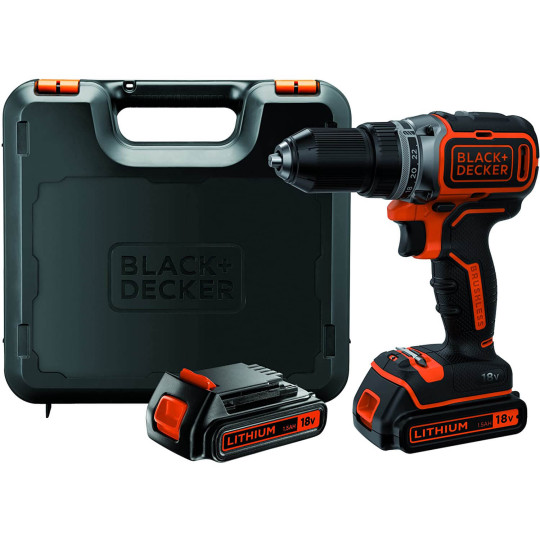 Купити Дриль-шурупокрут акумуляторний безщітковий BLACK+DECKER BL186KB. Офіційний магазин Toolmaster Україна. Фірмовий інструмент та обладнання, офіційна гарантія