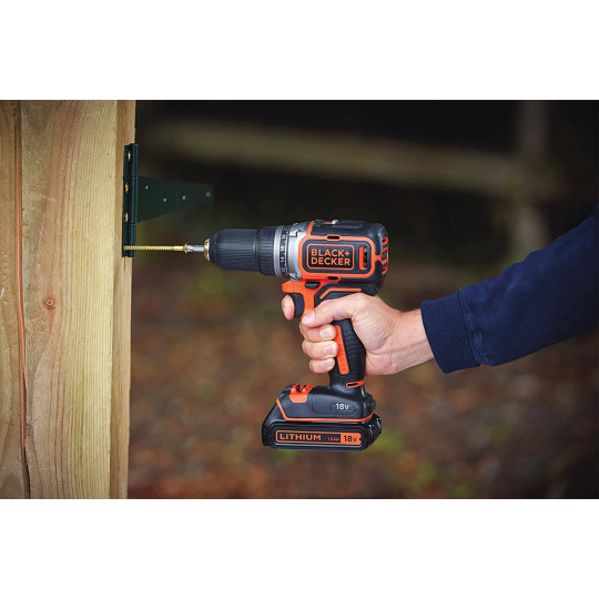 Купити Дриль-шурупокрут акумуляторний безщітковий BLACK+DECKER BL186KB. Офіційний магазин Toolmaster Україна. Фірмовий інструмент та обладнання, офіційна гарантія