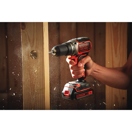 Купити Дриль-шурупокрут акумуляторний безщітковий BLACK+DECKER BL186KB. Офіційний магазин Toolmaster Україна. Фірмовий інструмент та обладнання, офіційна гарантія