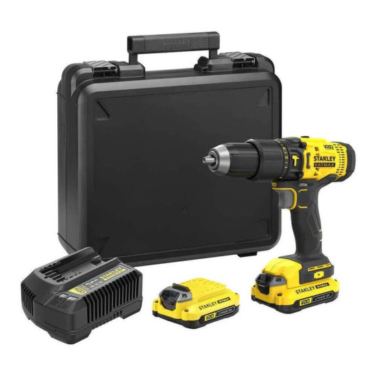 Купити Дриль-шурупокрут ударний акумуляторний STANLEY FATMAX SFMCD711C2K. Офіційний магазин Toolmaster Україна. Фірмовий інструмент та обладнання, офіційна гарантія