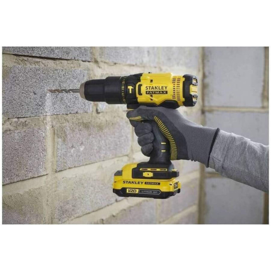 Купити Дриль-шурупокрут ударний акумуляторний STANLEY FATMAX SFMCD711C2K. Офіційний магазин Toolmaster Україна. Фірмовий інструмент та обладнання, офіційна гарантія