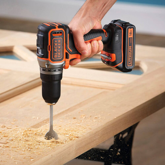 Купити Дриль-шурупокрут акумуляторний безщітковий BLACK+DECKER BL186N. Офіційний магазин Toolmaster Україна. Фірмовий інструмент та обладнання, офіційна гарантія