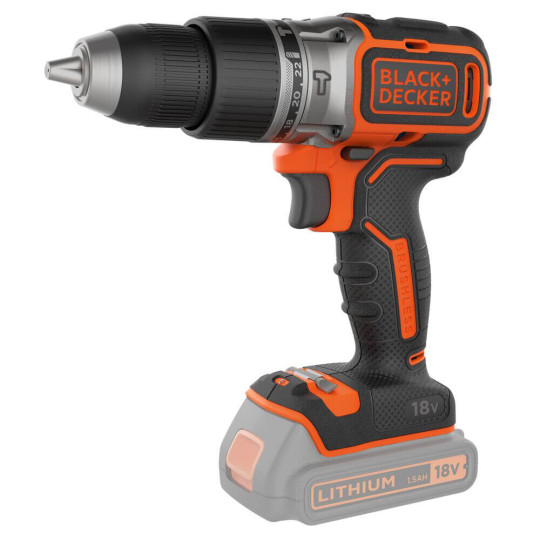 Купити Дриль-шурупокрут ударний безщітковий акумуляторний BLACK+DECKER BL188N. Офіційний магазин Toolmaster Україна. Фірмовий інструмент та обладнання, офіційна гарантія