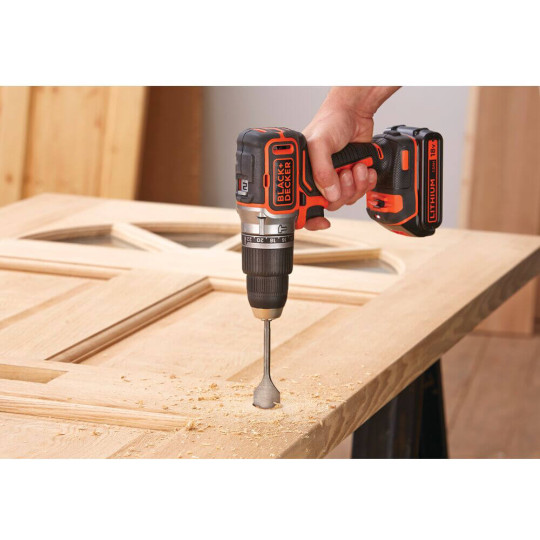Купити Дриль-шурупокрут ударний безщітковий акумуляторний BLACK+DECKER BL188N. Офіційний магазин Toolmaster Україна. Фірмовий інструмент та обладнання, офіційна гарантія