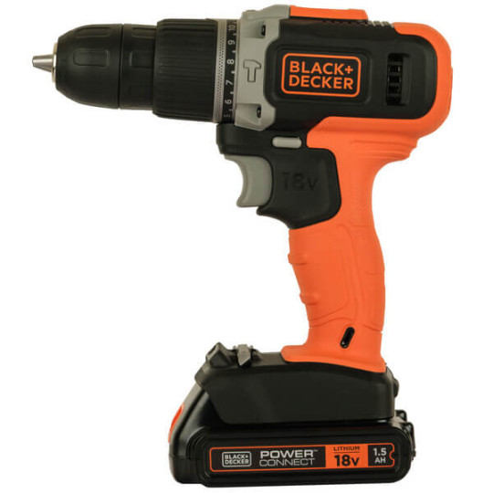 Купити Дриль-шурупокрут ударний акумуляторний BLACK+DECKER BCD003C1. Офіційний магазин Toolmaster Україна. Фірмовий інструмент та обладнання, офіційна гарантія