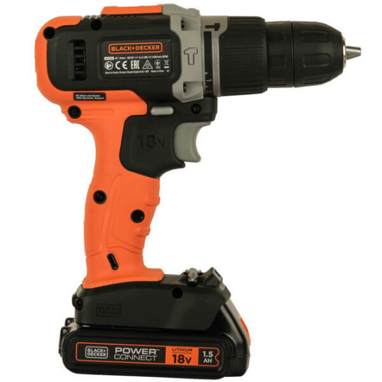 Купити Дриль-шурупокрут ударний акумуляторний BLACK+DECKER BCD003C1. Офіційний магазин Toolmaster Україна. Фірмовий інструмент та обладнання, офіційна гарантія