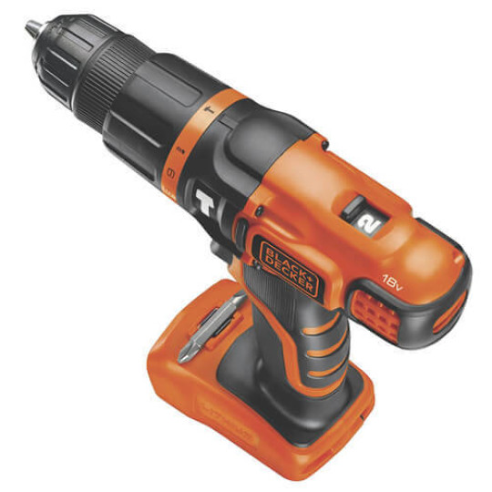 Купити Дриль акумуляторний ударний BLACK+DECKER BDCH188N. Офіційний магазин Toolmaster Україна. Фірмовий інструмент та обладнання, офіційна гарантія