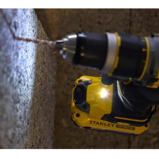 Купити Дриль-шурупокрут ударний акумуляторний безщітковий STANLEY FATMAX SFMCD721B. Офіційний магазин Toolmaster Україна. Фірмовий інструмент та обладнання, офіційна гарантія