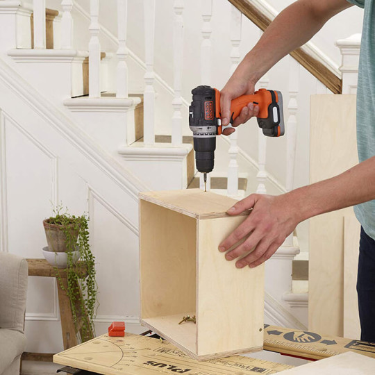 Купити Дриль-шурупокрут акумуляторний безщітковий ударний BLACK+DECKER BDCHD12S1. Офіційний магазин Toolmaster Україна. Фірмовий інструмент та обладнання, офіційна гарантія