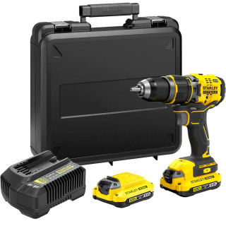 Купити Дриль-шурупокрут ударний акумуляторний безщітковий STANLEY FATMAX SFMCD721D2K. Офіційний магазин Toolmaster Україна. Фірмовий інструмент та обладнання, офіційна гарантія