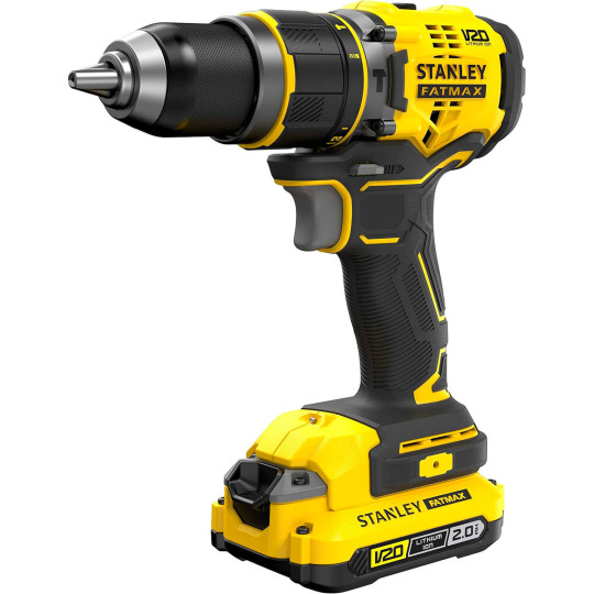 Купити Дриль-шурупокрут ударний акумуляторний безщітковий STANLEY FATMAX SFMCD721D2K. Офіційний магазин Toolmaster Україна. Фірмовий інструмент та обладнання, офіційна гарантія
