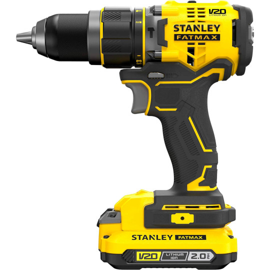 Купити Дриль-шурупокрут ударний акумуляторний безщітковий STANLEY FATMAX SFMCD721D2K. Офіційний магазин Toolmaster Україна. Фірмовий інструмент та обладнання, офіційна гарантія