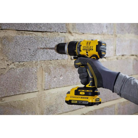 Купити Дриль-шурупокрут ударний акумуляторний безщітковий STANLEY FATMAX SFMCD721D2K. Офіційний магазин Toolmaster Україна. Фірмовий інструмент та обладнання, офіційна гарантія