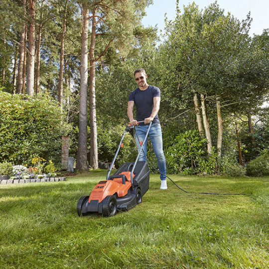 Купити Газонокосарка електрична BLACK+DECKER BEMW451. Офіційний магазин Toolmaster Україна. Фірмовий інструмент та обладнання, офіційна гарантія