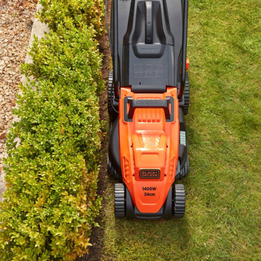 Купити Газонокосарка електрична BLACK+DECKER BEMW461BH. Офіційний магазин Toolmaster Україна. Фірмовий інструмент та обладнання, офіційна гарантія