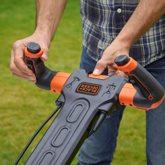 Купити Газонокосилка электрическая BLACK+DECKER BEMW471ES. Официальный магазин Toolmaster Украина. Фирменный инструмент и оборудование, официальная гарантия