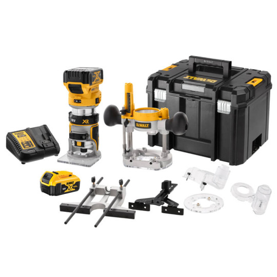 Купити Фрезер акумуляторний безщітковий DeWALT DCW604P2. Офіційний магазин Toolmaster Україна. Фірмовий інструмент та обладнання, офіційна гарантія