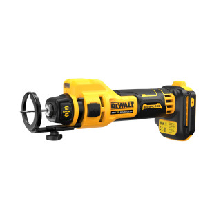 Купити Фрезер акумуляторний для вирізання гіпсокартону DeWALT DCE555N. Офіційний магазин Toolmaster Україна. Фірмовий інструмент та обладнання, офіційна гарантія