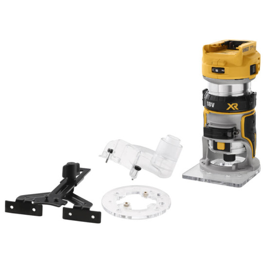 Купити Фрезер акумуляторний безщітковий окантовочний DeWALT DCW600N. Офіційний магазин Toolmaster Україна. Фірмовий інструмент та обладнання, офіційна гарантія