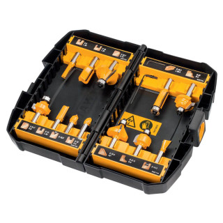 Купити Набір фрез універсальний DeWALT DT90016. Офіційний магазин Toolmaster Україна. Фірмовий інструмент та обладнання, офіційна гарантія
