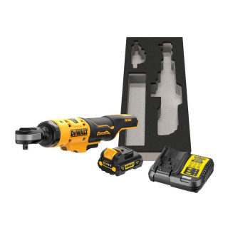 Купити Гайкокрут кутовий - ключ-храповик акумуляторний безщітковий DeWALT DCF503L1G. Офіційний магазин Toolmaster Україна. Фірмовий інструмент та обладнання, офіційна гарантія
