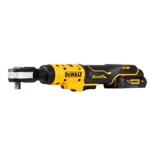 Купити Гайкокрут кутовий - ключ-храповик акумуляторний безщітковий DeWALT DCF503L1G. Офіційний магазин Toolmaster Україна. Фірмовий інструмент та обладнання, офіційна гарантія