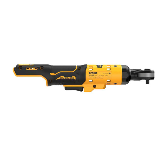 Купити Гайкокрут кутовий - ключ-храповик акумуляторний безщітковий DeWALT DCF503N. Офіційний магазин Toolmaster Україна. Фірмовий інструмент та обладнання, офіційна гарантія