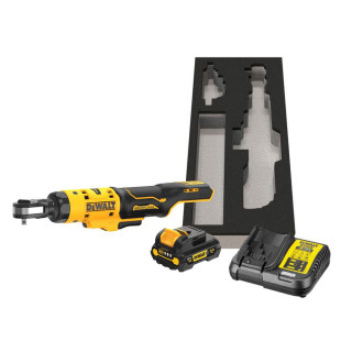Купити Гайкокрут кутовий - ключ-храповик акумуляторний безщітковий DeWALT DCF504L1G. Офіційний магазин Toolmaster Україна. Фірмовий інструмент та обладнання, офіційна гарантія