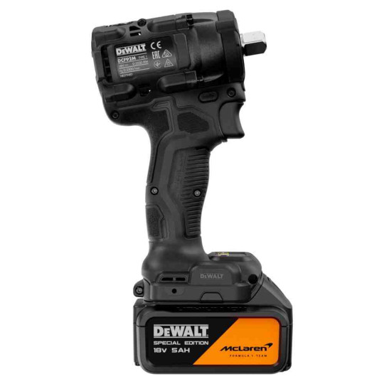 Купити Гайкокрут ударний акумуляторний безщітковий McLaren F1 TEAM SPECIAL EDITION DeWALT DCF92MP2T. Офіційний магазин Toolmaster Україна. Фірмовий інструмент та обладнання, офіційна гарантія