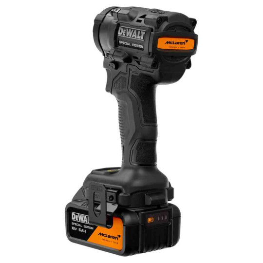 Купити Гайкокрут ударний акумуляторний безщітковий McLaren F1 TEAM SPECIAL EDITION DeWALT DCF92MP2T. Офіційний магазин Toolmaster Україна. Фірмовий інструмент та обладнання, офіційна гарантія