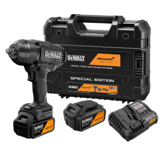 Купити Гайкокрут ударний акумуляторний безщітковий McLaren F1 TEAM SPECIAL EDITION DeWALT DCF99MP2T. Офіційний магазин Toolmaster Україна. Фірмовий інструмент та обладнання, офіційна гарантія