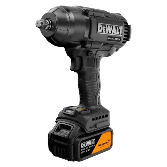 Купити Гайкокрут ударний акумуляторний безщітковий McLaren F1 TEAM SPECIAL EDITION DeWALT DCF99MP2T. Офіційний магазин Toolmaster Україна. Фірмовий інструмент та обладнання, офіційна гарантія