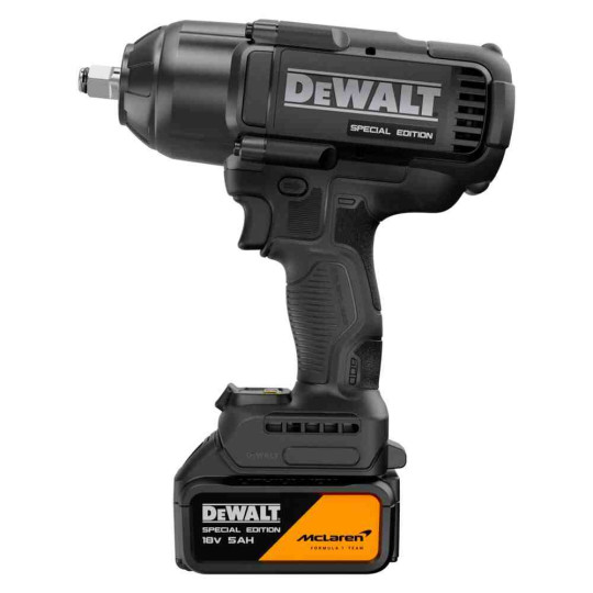 Купити Гайкокрут ударний акумуляторний безщітковий McLaren F1 TEAM SPECIAL EDITION DeWALT DCF99MP2T. Офіційний магазин Toolmaster Україна. Фірмовий інструмент та обладнання, офіційна гарантія