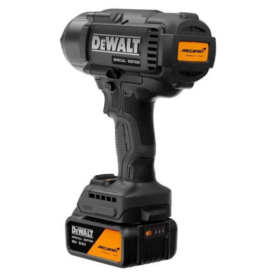 Купити Гайкокрут ударний акумуляторний безщітковий McLaren F1 TEAM SPECIAL EDITION DeWALT DCF99MP2T. Офіційний магазин Toolmaster Україна. Фірмовий інструмент та обладнання, офіційна гарантія