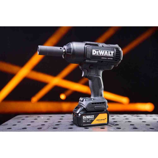 Купити Гайкокрут ударний акумуляторний безщітковий McLaren F1 TEAM SPECIAL EDITION DeWALT DCF99MP2T. Офіційний магазин Toolmaster Україна. Фірмовий інструмент та обладнання, офіційна гарантія