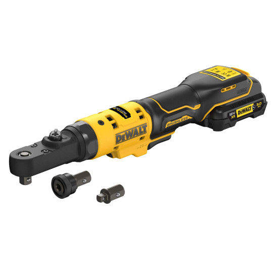 Купити Гайкокрут кутовий - ключ-храповик акумуляторний безщітковий DeWALT DCF500L2G. Офіційний магазин Toolmaster Україна. Фірмовий інструмент та обладнання, офіційна гарантія