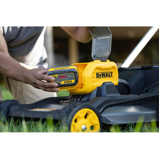 Купити Газонокосарка акумуляторна самохідна безщіткова DeWALT DCMWSP550N. Офіційний магазин Toolmaster Україна. Фірмовий інструмент та обладнання, офіційна гарантія