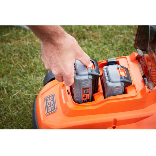 Купити Газонокосарка акумуляторна BLACK+DECKER BCMW33184L2. Офіційний магазин Toolmaster Україна. Фірмовий інструмент та обладнання, офіційна гарантія