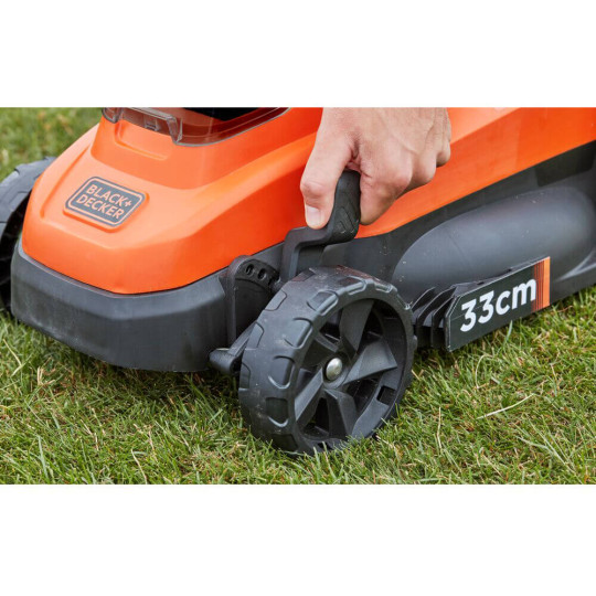 Купити Газонокосарка акумуляторна BLACK+DECKER BCMW33184L2. Офіційний магазин Toolmaster Україна. Фірмовий інструмент та обладнання, офіційна гарантія
