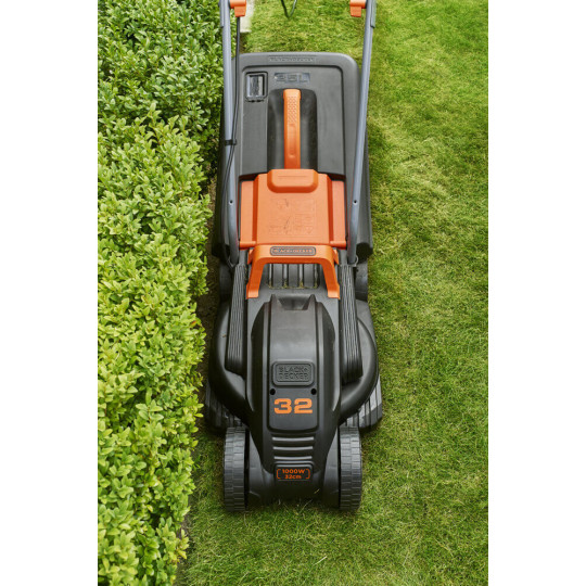 Купити Газонокосарка електрична BLACK+DECKER BEMW351. Офіційний магазин Toolmaster Україна. Фірмовий інструмент та обладнання, офіційна гарантія