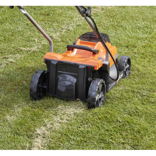 Купити Газонокосарка акумуляторна BLACK+DECKER BCMW3336L2. Офіційний магазин Toolmaster Україна. Фірмовий інструмент та обладнання, офіційна гарантія