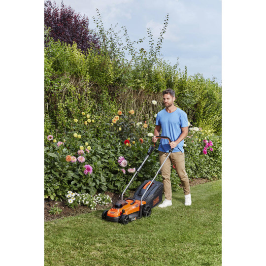 Купити Газонокосарка акумуляторна BLACK+DECKER BCMW3336L2. Офіційний магазин Toolmaster Україна. Фірмовий інструмент та обладнання, офіційна гарантія