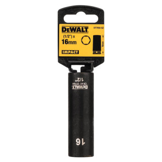 Купити Головка торцева ударна довга IMPACT DeWALT DT7550. Офіційний магазин Toolmaster Україна. Фірмовий інструмент та обладнання, офіційна гарантія